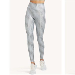 PELOTON Show Up Printed Foil Legging Size M Brand New With Tags